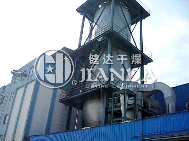 水解蛋白壓力噴霧干燥機調試現場1
