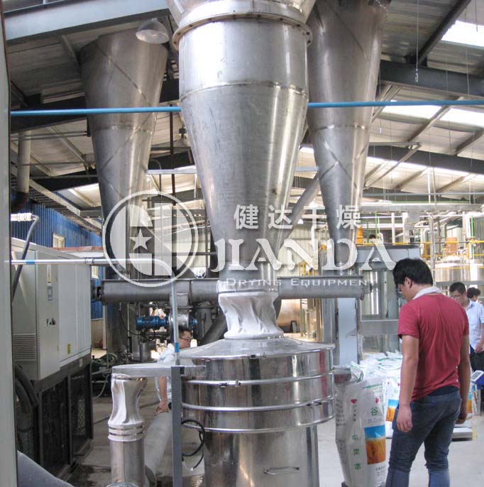 水解蛋白壓力噴霧干燥機調試現場3